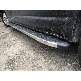 Sidosteg BlackLine (2 st, aluminium) foto 1