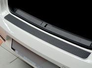 Fiat Doblo II 2010–2022 Lastskydd till bakre stötfångare, kolfiberlook (rostfritt stål) foto 1