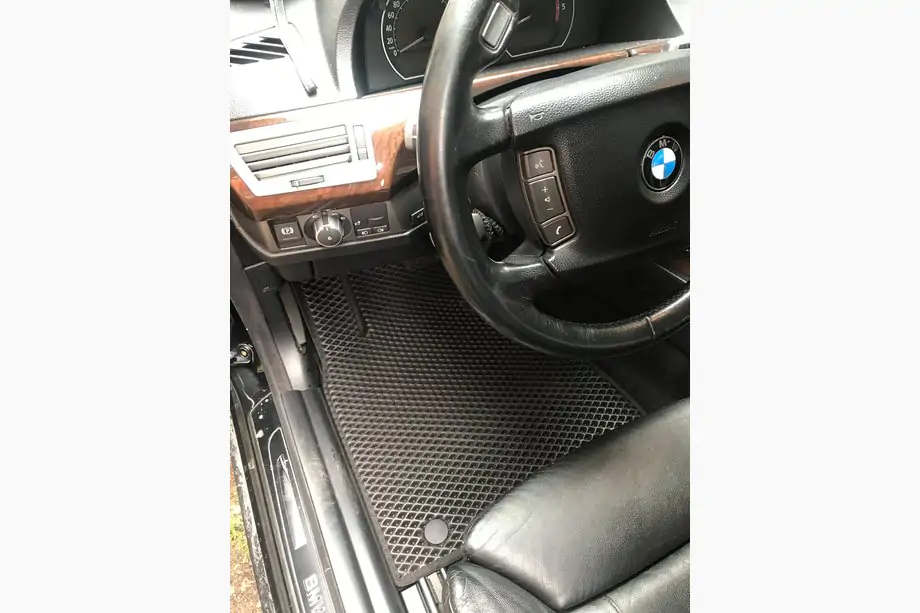 BMW 7-serien E65/66 2001–2008 Bilmattor E65 (EVA, svarta) Image
