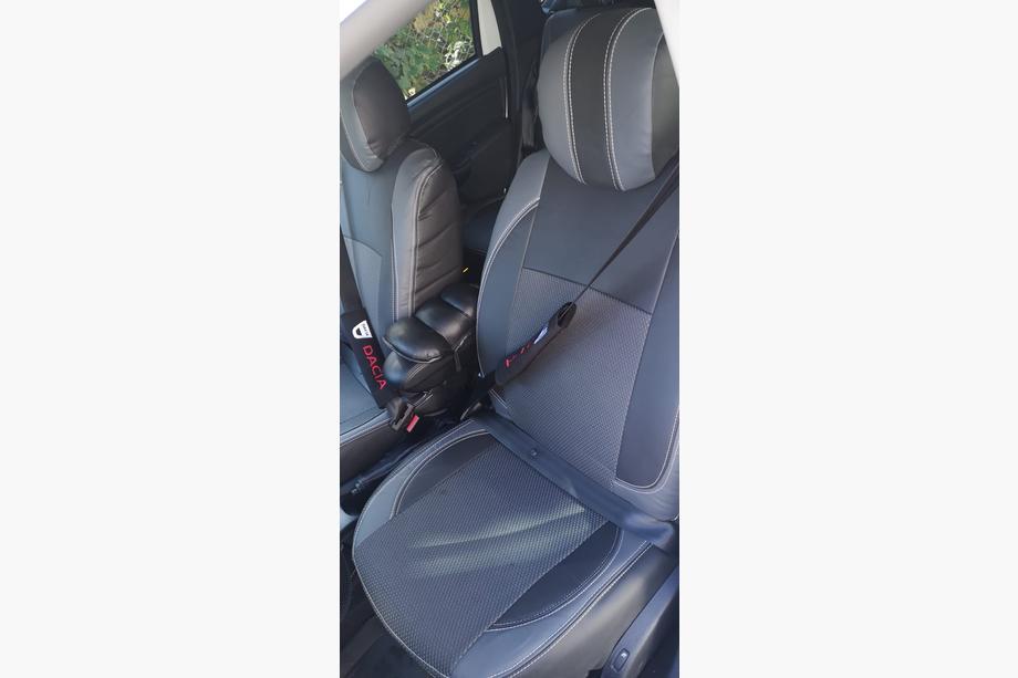 Renault Duster 2008–2017 Sätesöverdrag (konstläder↗tyg, Premium) Image