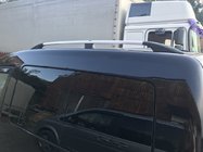 Volkswagen Caddy 2004–2010 Kromade takrails Standard, metallfötter foto 1