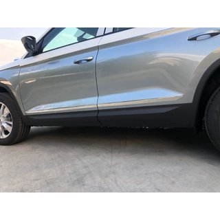 Bred dörrlist Carmos (rostfritt stål) Skoda Kodiaq 2016–2023 foto 1