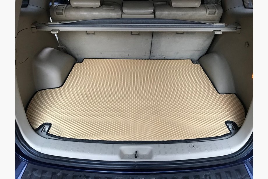 Hyundai Santa Fe 2 2006–2012 Bagagerumsmatta (EVA, beige) (5 sittplatser) Image