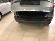 Skoda Karoq 2018– Kantlist för bagagelucka (rostfritt stål) foto 1