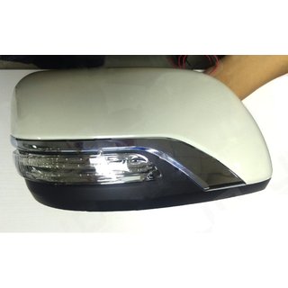 Spegelkåpor (utan blinkers, 2016-stil) Toyota Land Cruiser 200 2007–2021 foto 4
