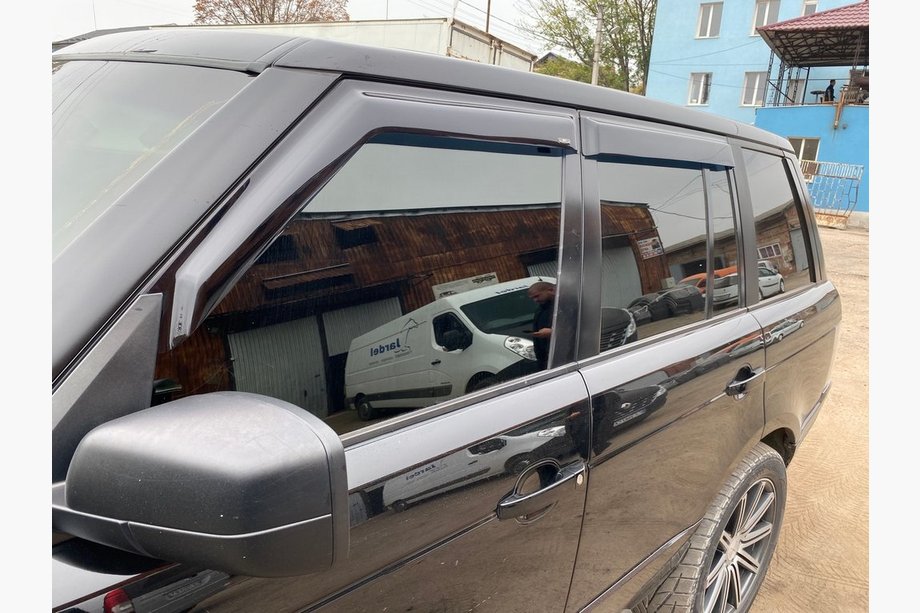 Range Rover III L322 2002–2012 Vindavvisare för fönster (4 st, Niken) Image