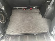 Mitsubishi Outlander 2006–2012 Bagagerumsmatta (EVA, svart) för 7-sits foto 1