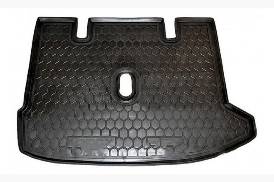 Renault Lodgy 2013–2022 Bagagerumsmatta för odelat baksäte (Autogumm, gummi) Image