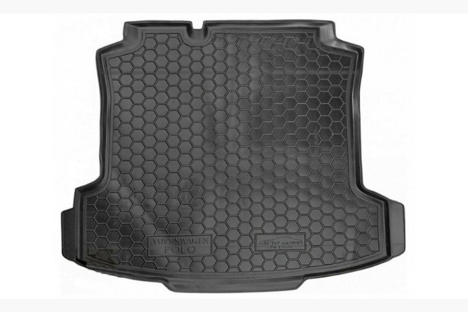 Volkswagen Polo 2010–2017 Gummimatta till bagagerum SD (Autogumm, gummi) Image