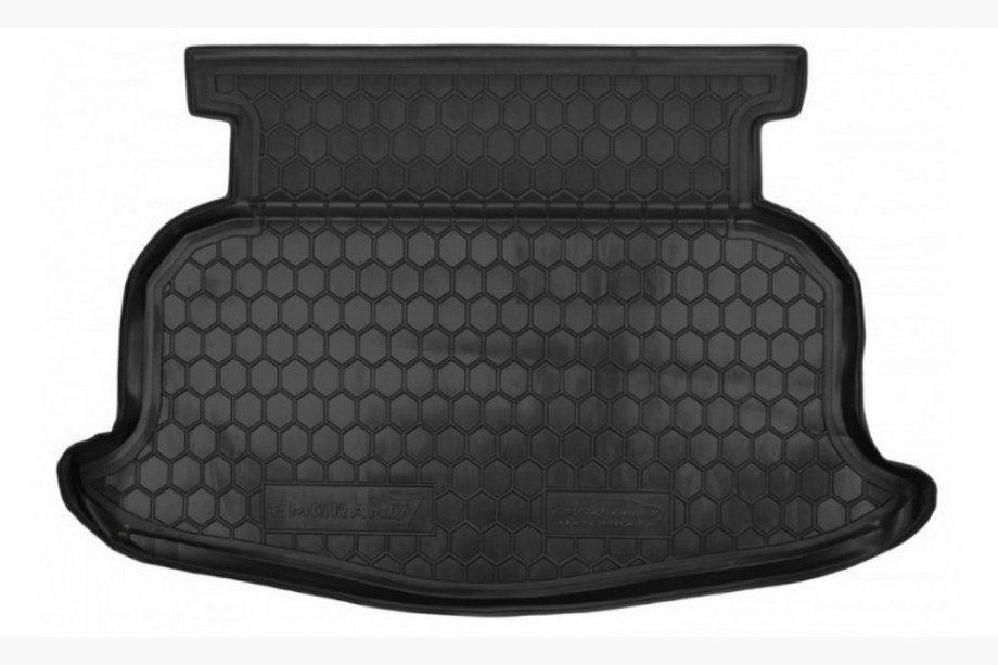 Geely Emgrand EC7 2009– Bagagerumsmatta HB (Autogumm, plast) Image