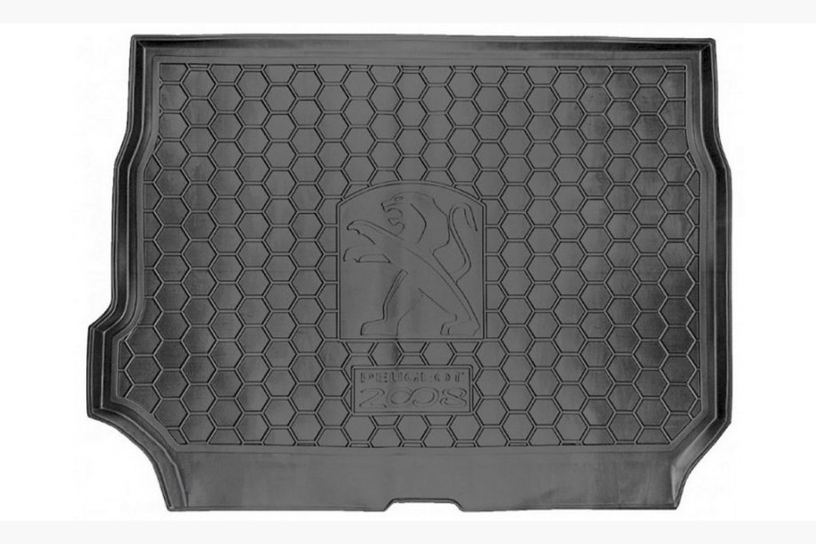 Peugeot 2008 2013–2019 Bagagerumsmatta i plast Image