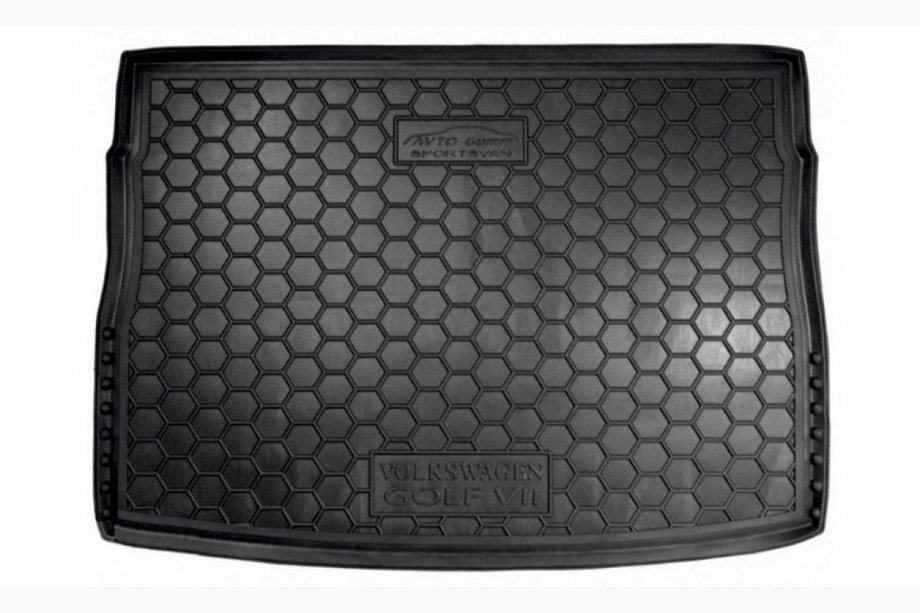 Volkswagen Golf 7/E-Golf 2012–2020 Bagagerumsmatta Sportsvan (Autogumm, plast) Image
