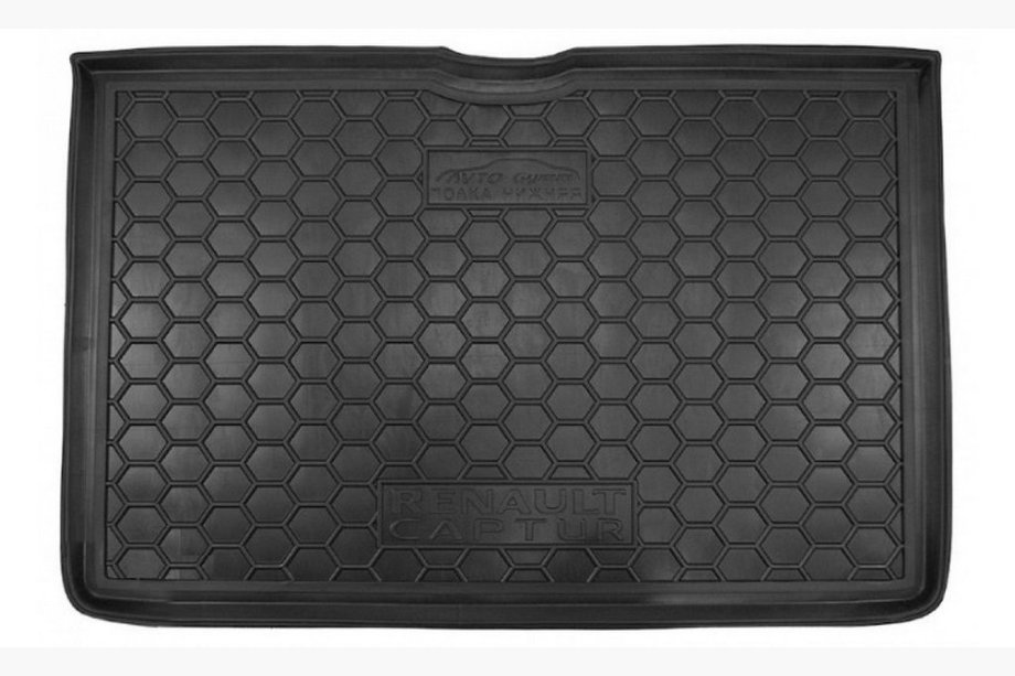 Renault Captur 2013–2019 Bagagerumsmatta för nedre golv (Autogumm, plast) Image