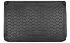 Renault Captur 2013–2019 Bagagerumsmatta – övre hylla (Autogumm, plast) foto 1