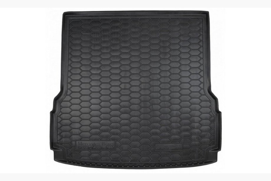 Mercedes GL/GLS-klass X166 2012–2019 Gummimatta för bagageutrymmet, 7-sits (Autogumm, gummi) Image