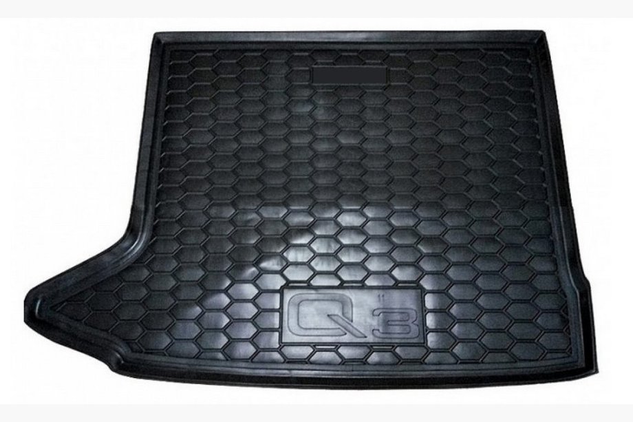 Audi Q3 2011–2019 Bagagerumsmatta i plast Image