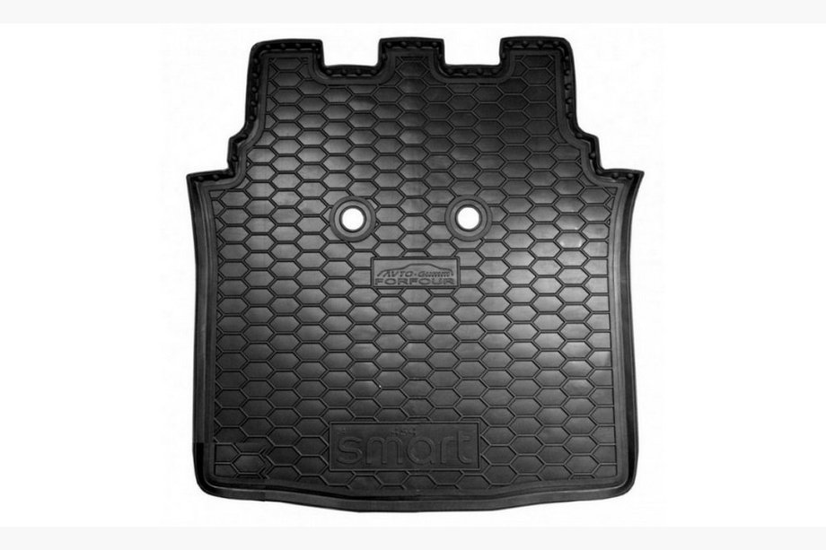 Smart 1998–2007 Bagagerumsmatta i gummi 454 Forfour 2004+ (Autogumm, gummi) Image