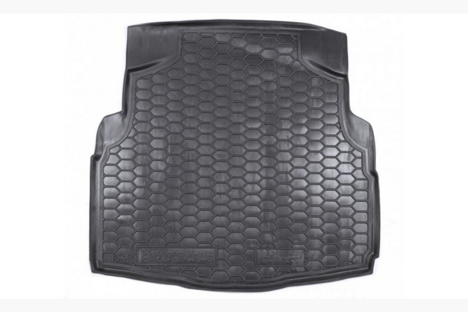 Mercedes C-class W205 2014–2021 Bagagerumsmatta utan flik SD (Autogumm, plast) Image