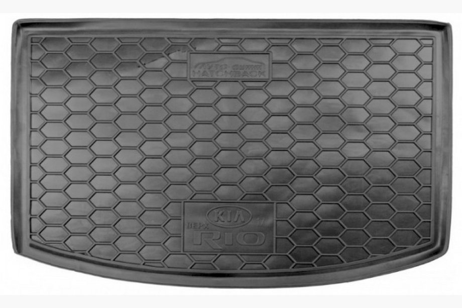 Kia Rio 2017– Övre bagagerumsmatta HB (gummi) Image