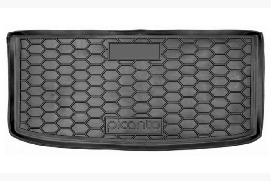 Kia Picanto 2016– Övre bagagerumsmatta (Autogumm, plast) Image