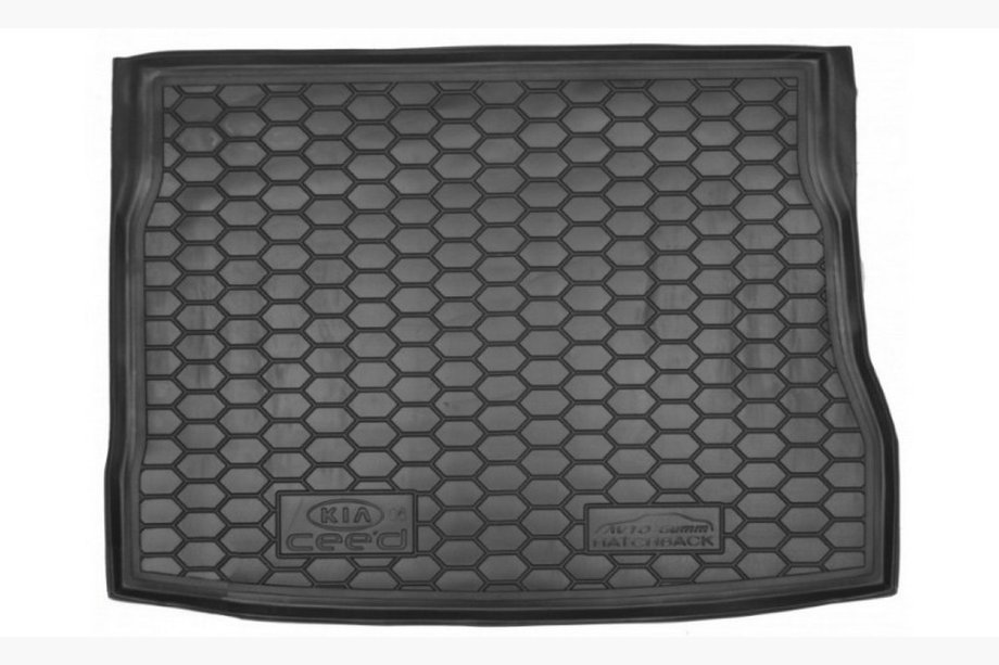 Opel Corsa D 2007–2014 Bagagerumsmatta 5D för övre hyllan (Autogumm, plast) Image