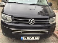 Volkswagen T5 2010–2015 Bumpergaller i ett stycke i rostfritt stål foto 1