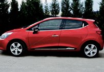 Renault Clio IV 2012–2019 Dörrlist med urtag (4 st, rostfritt stål) foto 1