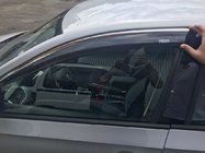 Skoda Rapid 2012–2019 Vindavvisare för sidorutor med kromlist SD (4 st, Niken) foto 1