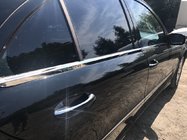 Mercedes E-klass W211 2002–2009 Yttre fönsterlister (rostfritt stål) SD, Carmos - turkiskt stål (4 st) foto 1