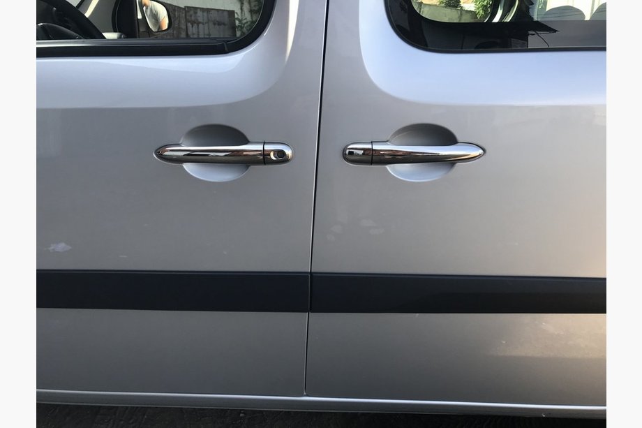 Mercedes Citan 2013–2021 Dörrhandtagsskydd (rostfritt stål) 3 st, OmsaLine - italienskt rostfritt stål Image