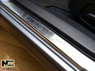 Subaru XV 2011–2017 Natanika Premium tröskelskydd (2 st, rostfritt stål) foto 1