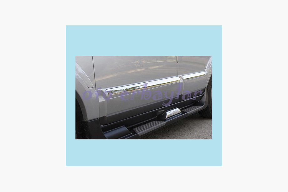 Hyundai Santa Fe 2 2006–2012 Sidosteg S010 (plast) Mörkgrå Image