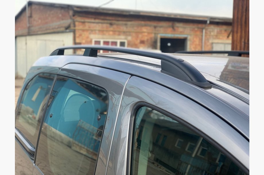 Peugeot Partner Tepee 2008–2018 Takrails Skyport (svarta) Image
