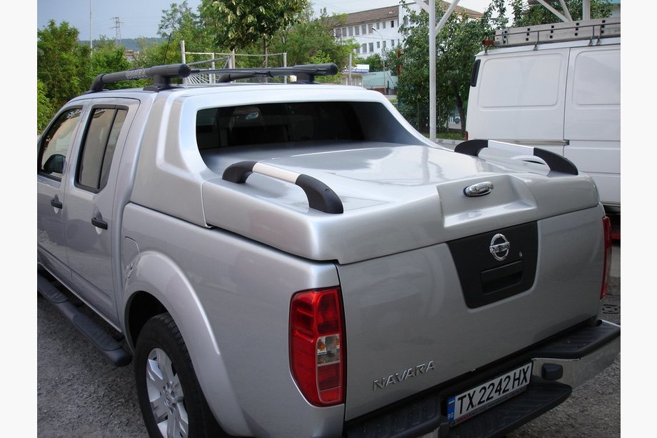 Nissan Navara 2006–2015 Flakkåpa FULLBOX Image