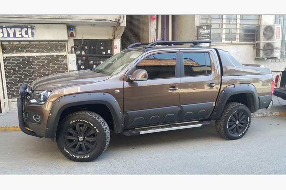 Volkswagen Amarok 2010–2022 Sidosteg RedLine Black (2 st, aluminium) Image