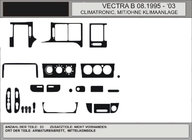 Opel Vectra B 1995–2002 Instrumentpanelslister i trälook (KAMPANJ) foto 1