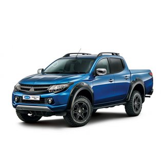 Takrails OmsaLine Sport (2 st, svarta) Mitsubishi L200 2015–2024 foto 1