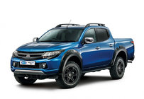 Mitsubishi L200 2015–2024 Takrails OmsaLine Sport (2 st, svarta) foto 1