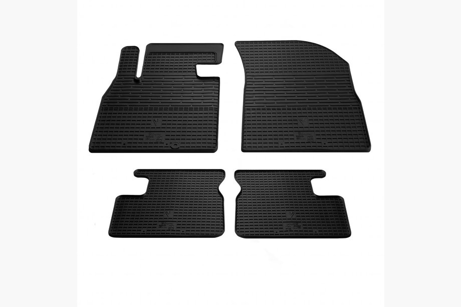 Nissan Micra K13 2011–2016 Gummimattor till kupén (4 st, Stingray Premium) Image