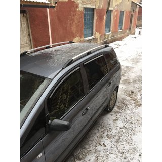 Takräcken i aluminium (Caravan, krom) Opel Zafira B 2005–2011 foto 3
