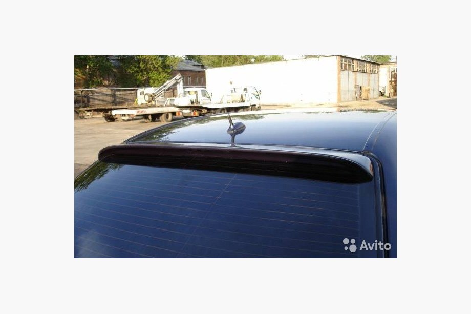 Mercedes E-class W210 1995–2002 Bakrutespoiler (för lackering) Image