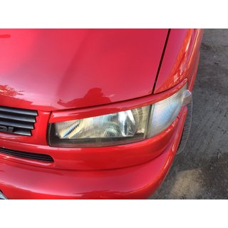 Strålkastarögonlock (ögonfransar) – sned huv (2 st)