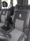 Peugeot Partner Tepee 2008–2018 Bilklädsel (konstläder + tyg, Premium) Fram foto 1
