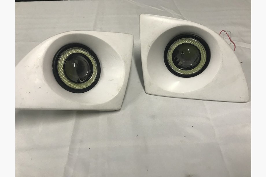 Mercedes Sprinter W901/902/903/904/905 1995–2006 LED dimljus med lins (2 st, för lackering) Image