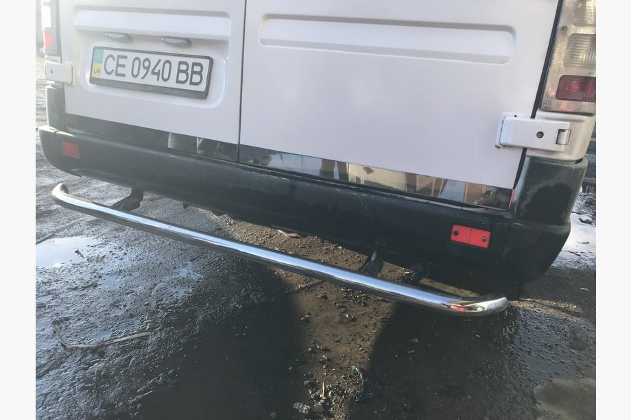 Volkswagen LT 1995–2006 Kantlist bagagelucka (2 delar, rostfritt stål) Image