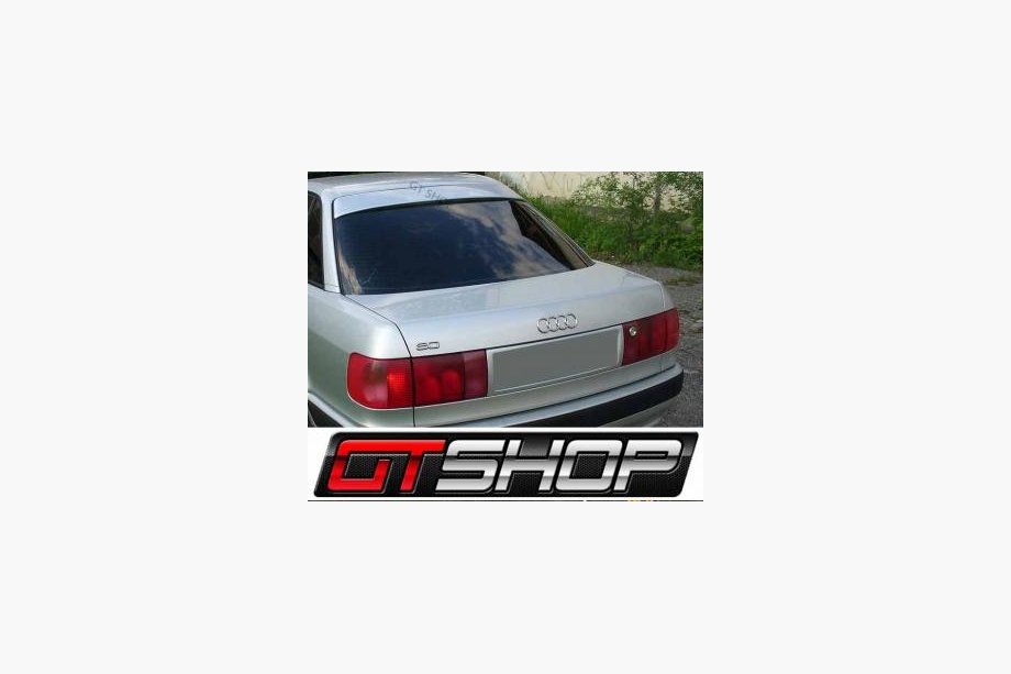 Audi 80/90 1987–1996 Bakrutespoiler (glasfiber, för lackering) Image