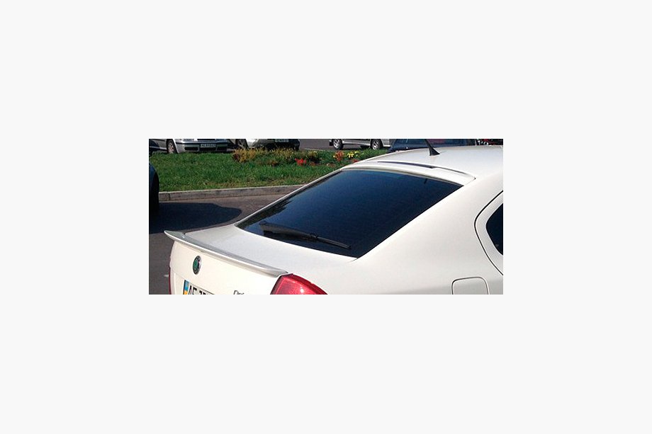 Skoda Octavia II A5 2006–2010 Bakrutespoiler (för lackering) Image