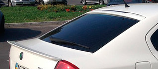 Skoda Octavia II A5 2006–2010 Bakrutespoiler (för lackering) foto 1