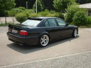 BMW 7-serien E38 1994–2001 Hamann spoiler (glasfiber, för lackering) foto 1