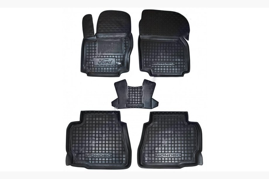 Ford Mondeo 2008–2014 Gummimattor med hög kant (Autogumm) Image